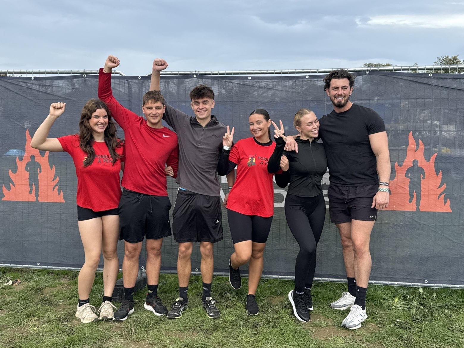 Tough Mudder group photo
