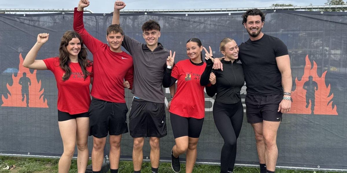 Tough Mudder group photo